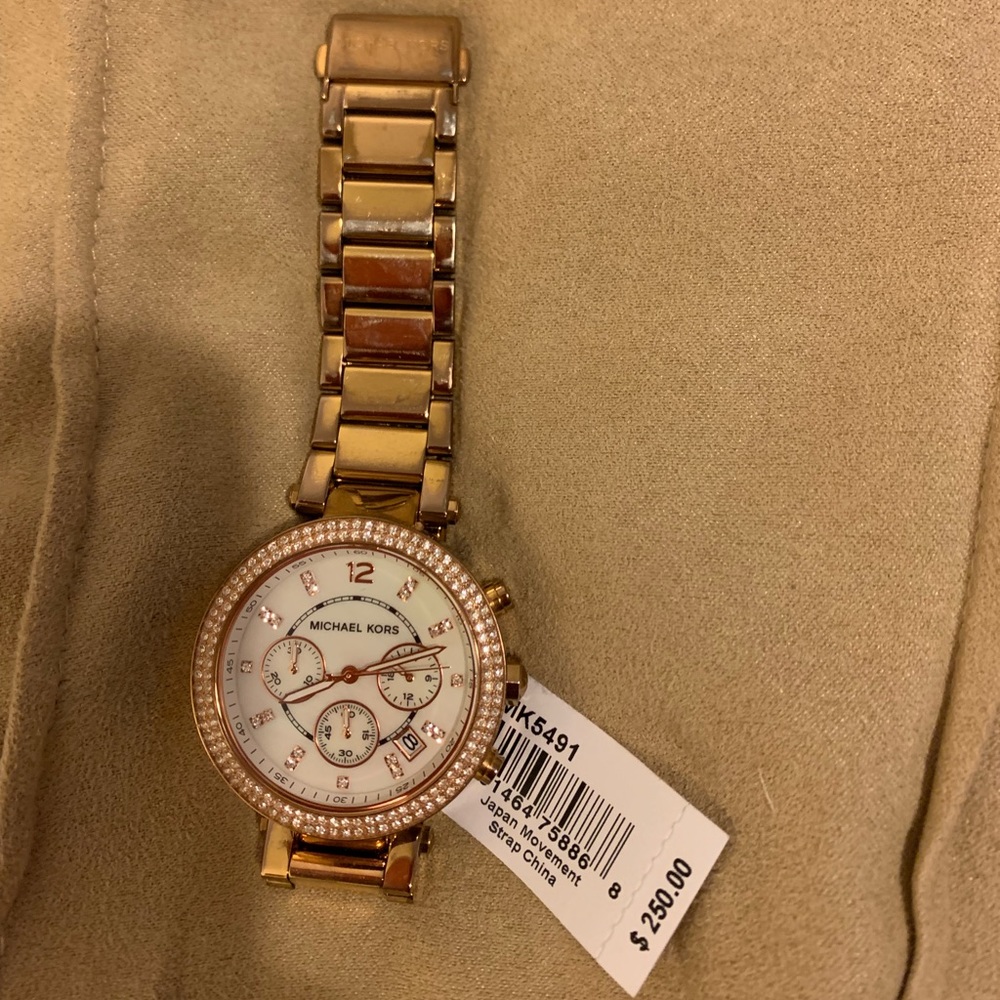 Michael Kors Rose Gold Watch